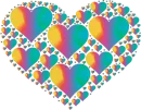 Rainbow Hearts