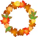 Autumn Leaf Wreath
