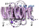 Purple Steampunk Welcome
