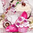 Victorian Cafe Seamless Background