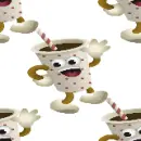 Happy Drink Background