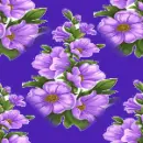 Purple flowers background
