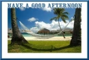 HAVE A GOOD AFTERNOON