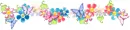Colorful Flowers & Butterflies