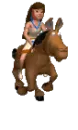 girl riding