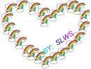 Rainbow Cloud Heart