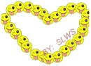 Smiley Face Heart
