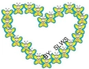 Cute Butterfly Heart