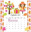 Sept. Calendar- Kenia