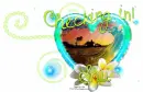 Checking In- Ocean sunset themed- Shii