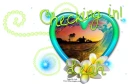 Checking In- Ocean sunset themed- Leah