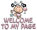 WELCOME TO MY PAGE
