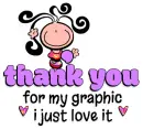 thank you for my graphic, i just love it
