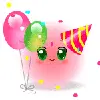 Pink fluffy partying