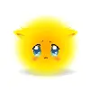 Fluffy crying