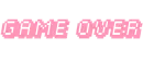 Game Over words