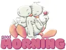 GOOD MORNING (duck couple)