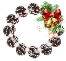 Pine Cone Wreath
