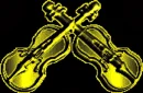 CrossingViolinsInYellow