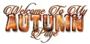 Autumn Welcome to my page