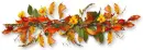 Autumn fall leaves - div