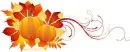 Autumn fall leaves - div