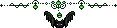Pixel Halloween Bat Divider
