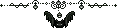 Pixel Halloween Bat Divider