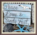 Peace Love & Sandy Feet