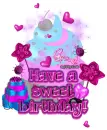 Have a sweet birthday- For my Gracie