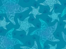 Starfish Summer Seamless Background