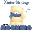 WNTER BLESSINGS.. GOOD MORNING