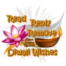 Read, Reply, Remove ~ Diwali Wishes