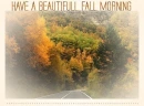 HAVE A BEAUTIFULL FALL MORNING