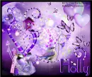 Holly -Purple Birds