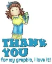 THANK YOU for my graphic, i love it