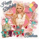 Happy Birthday ~ Andrea