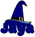 Jaya (glittered Witch hat)
