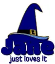 Jane just loves it (halloween hat)