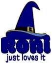 Roni just loves it (halloween hat)