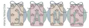 Flowers two toned name - Jane