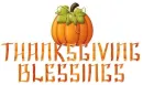 THANKSGIVING BLESSINGS (page topper)