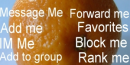 Just an orange contact box