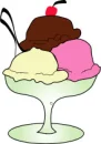 Ice Cream With Different Flavors