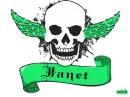 janet green skull