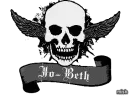 jo beth black skull