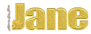Gold name - Jane