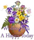 Wishing you a  Happy Today