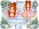 Deb -Dancing in to....