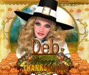 Deb -Happy Thanksgiving
